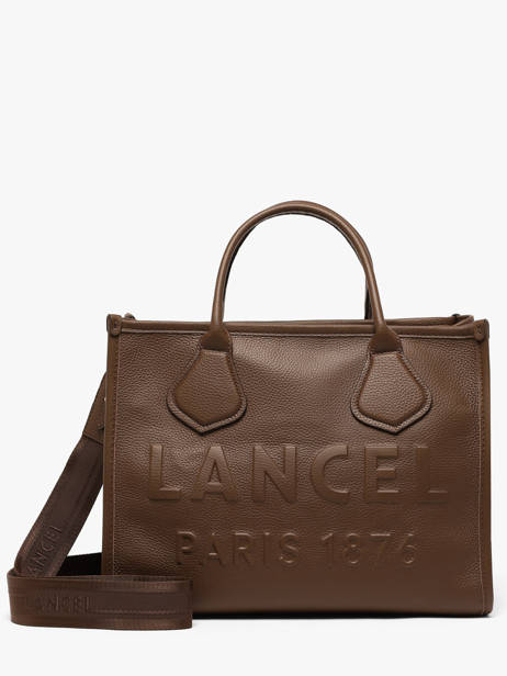 Handtas M Jour Leder Lancel Bruin jour A12996
