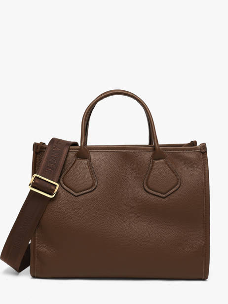 Handtas M Jour Leder Lancel Bruin jour A12996 ander zicht 4
