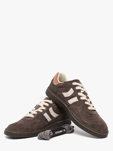 Sneakers Uit Leder Coolway Bruin women 7623409 ander zicht 2