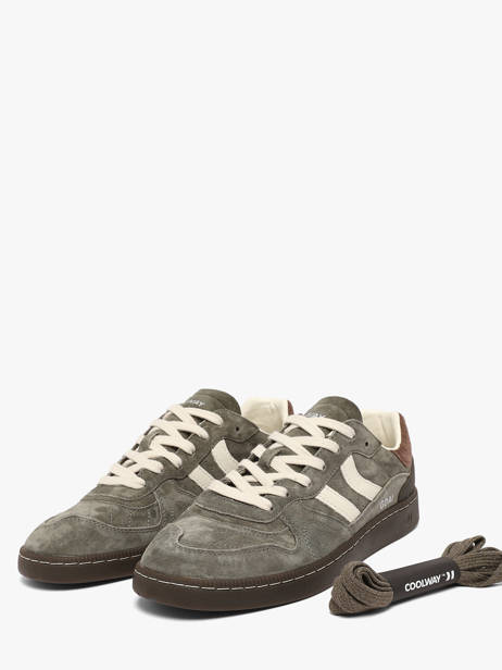 Sneakers Uit Leder Coolway Grijs men 8643817 ander zicht 1
