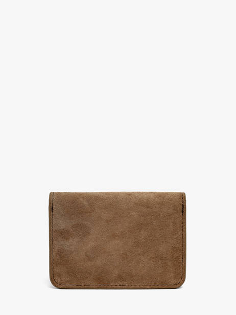 Portemonnee Leder Paul marius Beige la suite BASILSUI ander zicht 2