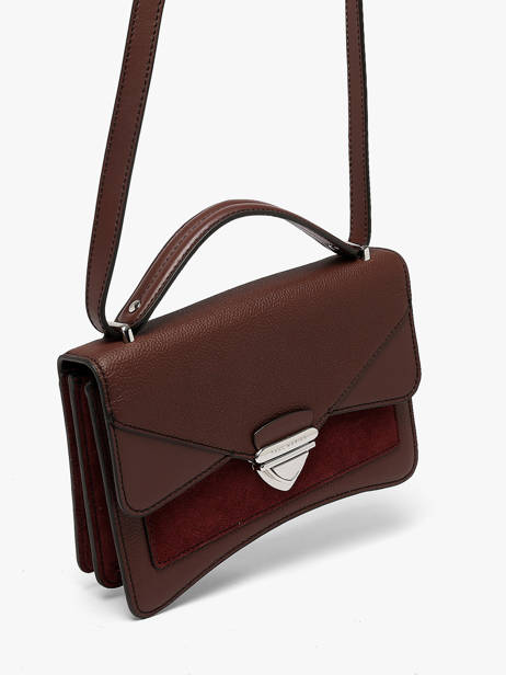 Cross Body Tas La Suite Leder Paul marius Rood la suite MGEORSUI ander zicht 1