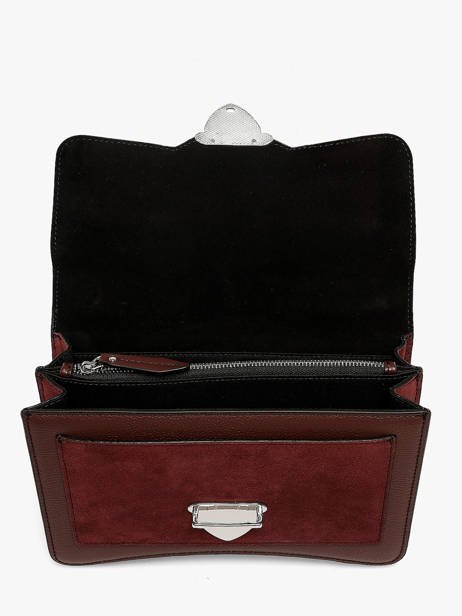 Cross Body Tas La Suite Leder Paul marius Rood la suite MGEORSUI ander zicht 2