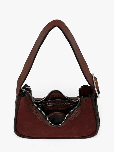 Sac Porté épaule La Suite Cuir Paul marius Rouge la suite VICTXSUI vue secondaire 2
