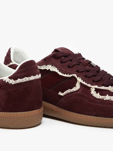 Sneakers Tb.490 En Cuir Alohas Rouge women 10082303 vue secondaire 3