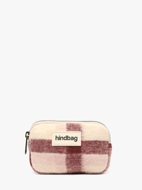 Portemonnee Hindbag Roze tartan TA