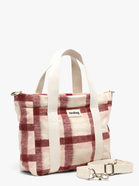 Handtas Tartan Hindbag Roze tartan TA ander zicht 1