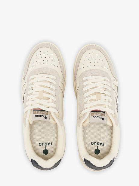Sneakers Uit Leder Faguo Wit men 25CG3113 ander zicht 3