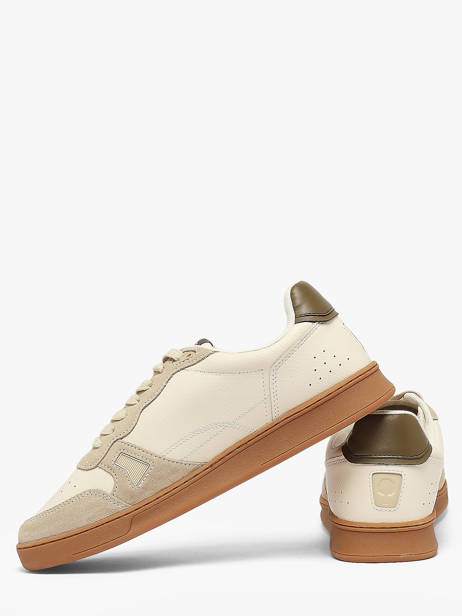 Sneakers Uit Leder Faguo Beige men 26CG3209 ander zicht 2