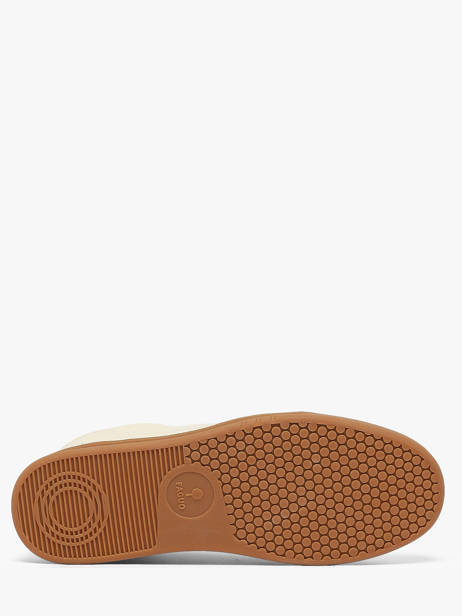 Sneakers Uit Leder Faguo Beige men 26CG3209 ander zicht 4