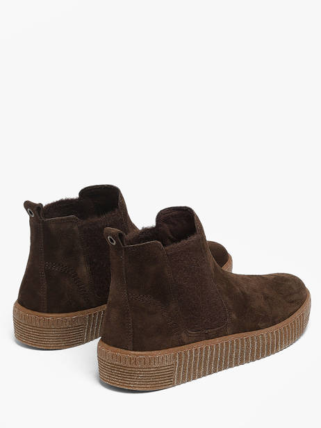Boots Uit Leder Gabor Bruin women 9 ander zicht 2