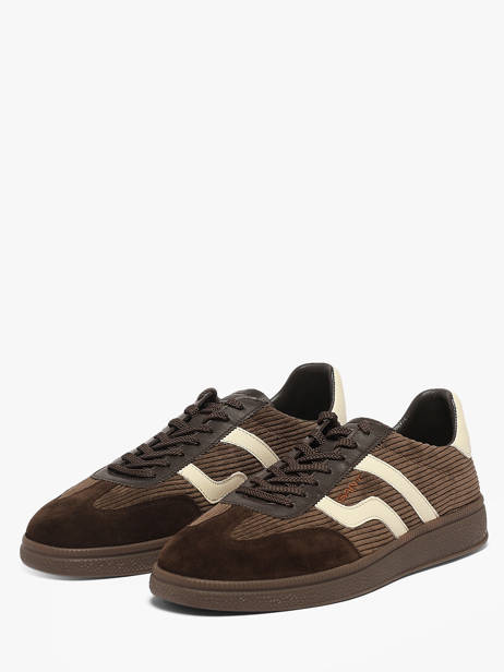 Sneakers Uit Leder Gant Bruin men 33638375 ander zicht 1