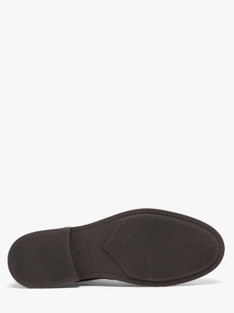 Chelsea Boots Uit Leder Gant Bruin men 33653464 ander zicht 4