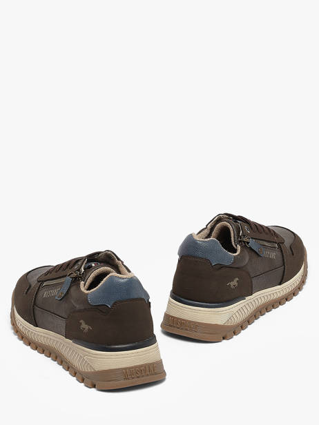 Sneakers Mustang Marron men M0021002 vue secondaire 2