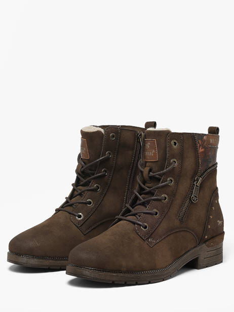 Boots Mustang Bruin women M0072015 ander zicht 1
