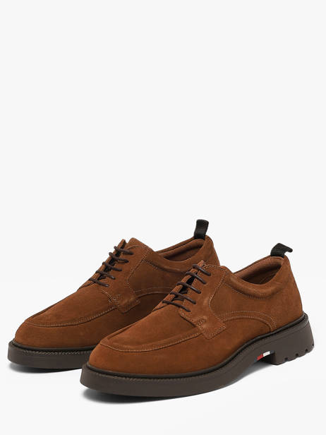 Chaussures Derbies En Cuir Tommy hilfiger Marron men 5980GVQ vue secondaire 1