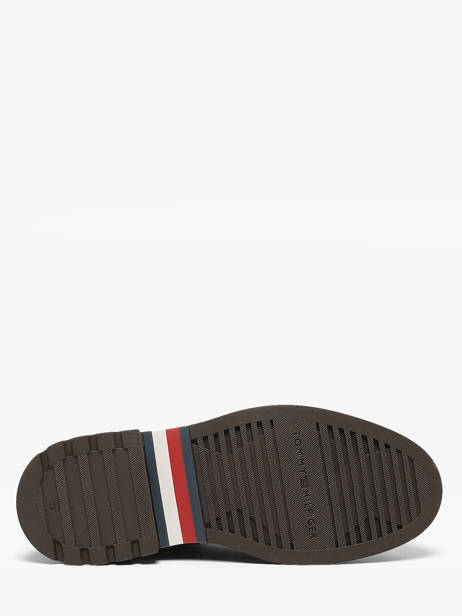 Chaussures Derbies En Cuir Tommy hilfiger Marron men 5980GVQ vue secondaire 4