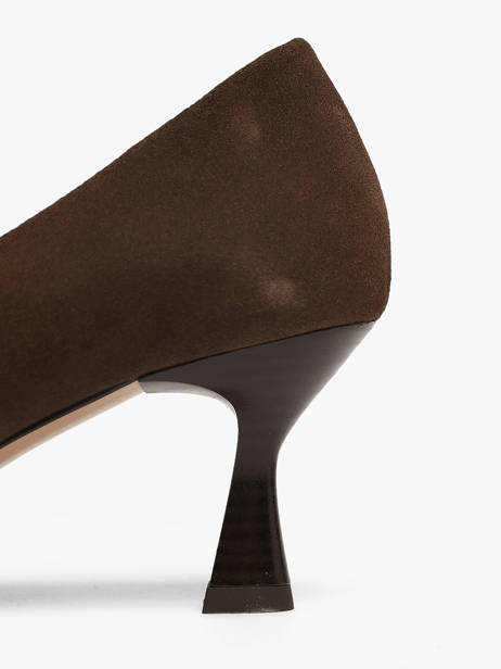 Pumps Met Naaldhak Uit Leder We do Bruin women CO55406B ander zicht 2