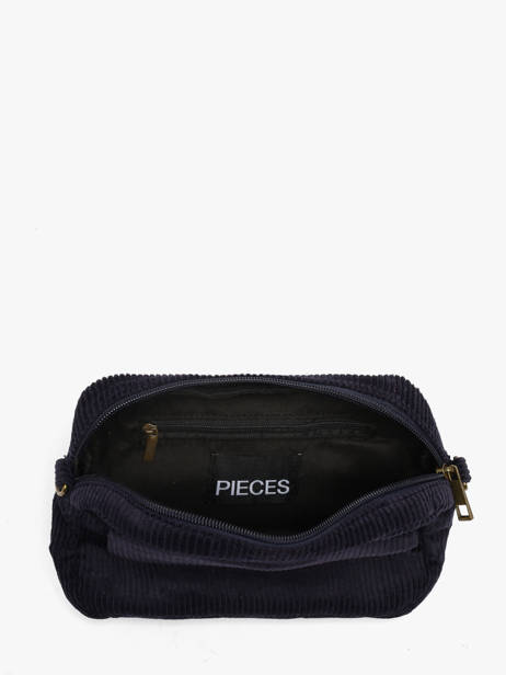 Cross Body Tas Milla Katoen Pieces Blauw milla 17159866 ander zicht 2