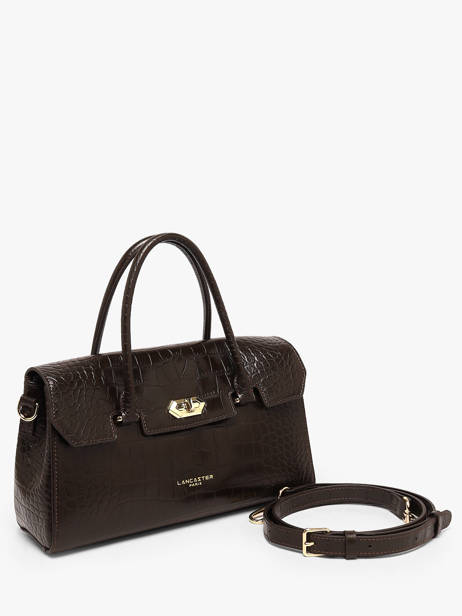 Handtas Exo Leder Lancaster Bruin exo 108 ander zicht 1