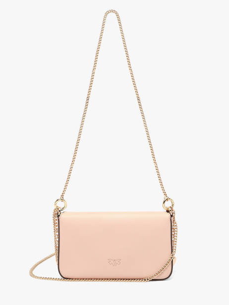 Sac Téléphone Love Bag Charms Cuir Pinko Rose love bag icon 7028A0QO vue secondaire 4