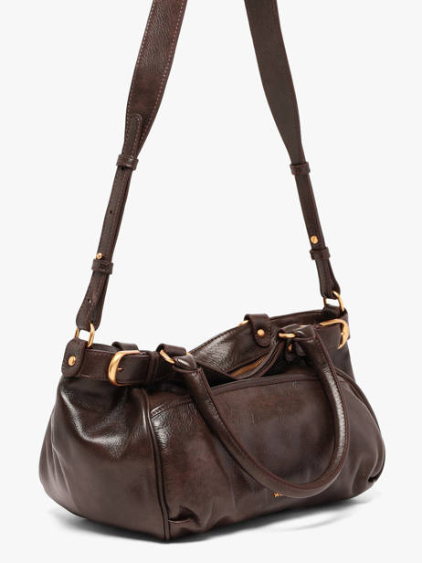 Sac à Main Lune Cuir Vanessa bruno Marron lune 7V40920 vue secondaire 1