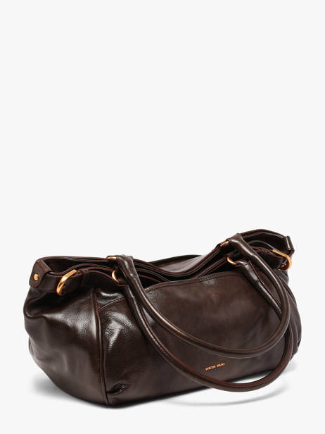 Shoppingtas Lune Leder Vanessa bruno Bruin lune 7V40921 ander zicht 1