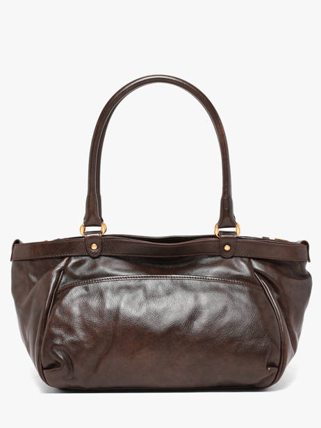 Shoppingtas Lune Leder Vanessa bruno Bruin lune 7V40921 ander zicht 4