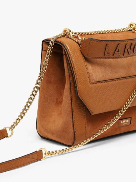 Cross Body Tas Ninon Lancel Bruin ninon A14273 ander zicht 2