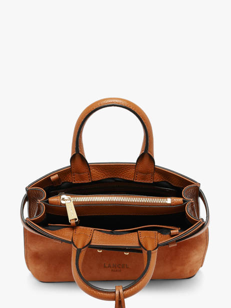 Handtas Faubourg Lancel Bruin faubourg A14399 ander zicht 3