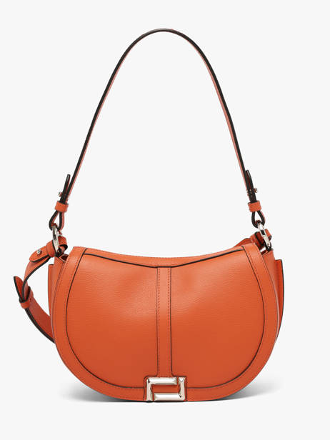 Cross Body Tas Celeste Leder Lancel Oranje celeste A14229