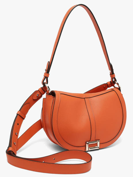 Cross Body Tas Celeste Leder Lancel Oranje celeste A14229 ander zicht 1