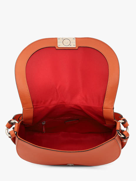 Cross Body Tas Celeste Leder Lancel Oranje celeste A14229 ander zicht 3