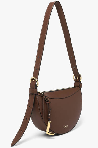 Sac Bandoulière Faubourg Cuir Lancel Marron faubourg A13525 vue secondaire 2