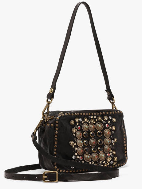 Cross Body Tas Ribes Leder Campomaggi Zwart ribes 1080ND ander zicht 1