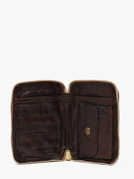 Portemonnee Leder Campomaggi Bruin poppi 2060ND ander zicht 3