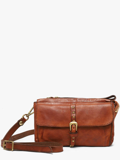 Cross Body Tas Kura Leder Campomaggi Bruin kura 34070ND