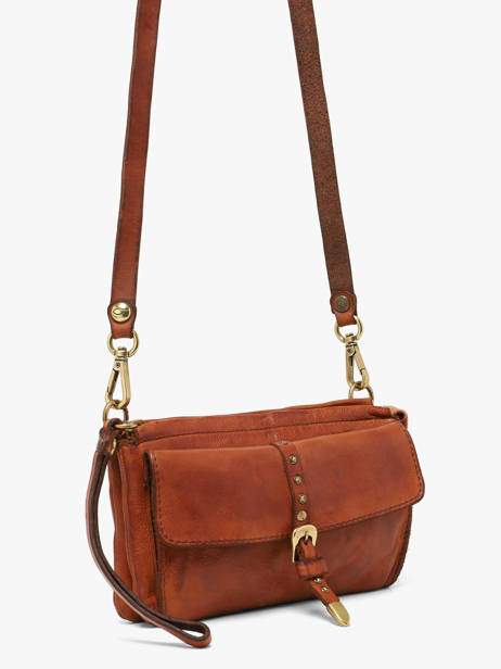 Cross Body Tas Kura Leder Campomaggi Bruin kura 34070ND ander zicht 1