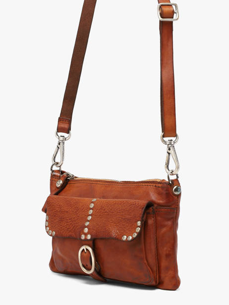 Cross Body Tas Ottavia Leder Campomaggi Bruin ottavia 45400ND ander zicht 1