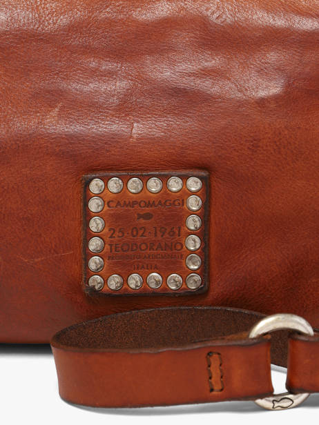 Cross Body Tas Ottavia Leder Campomaggi Bruin ottavia 45400ND ander zicht 2