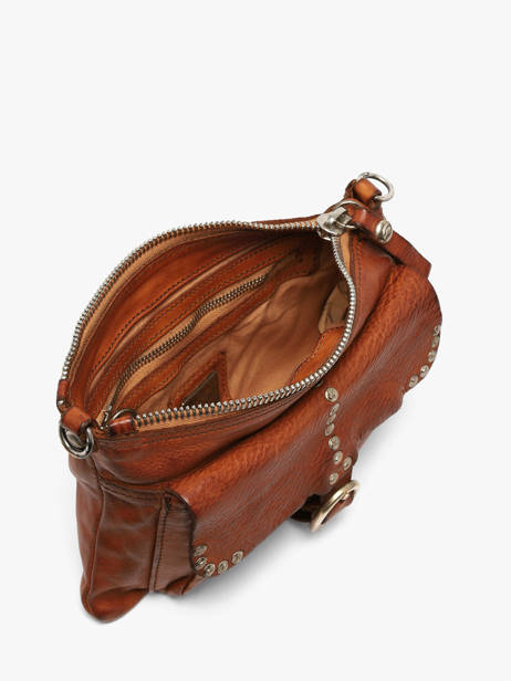 Cross Body Tas Ottavia Leder Campomaggi Bruin ottavia 45400ND ander zicht 3