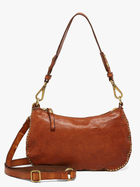 Cross Body Tas Kura Leder Campomaggi Bruin kura 42760ND