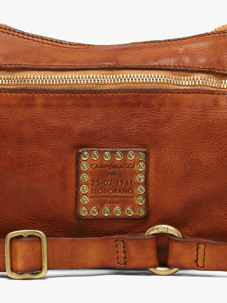 Cross Body Tas Kura Leder Campomaggi Bruin kura 42760ND ander zicht 2