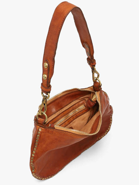 Cross Body Tas Kura Leder Campomaggi Bruin kura 42760ND ander zicht 3