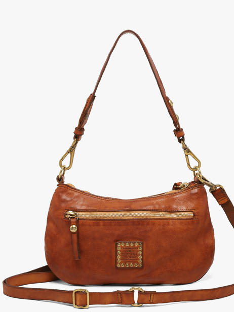 Cross Body Tas Kura Leder Campomaggi Bruin kura 42760ND ander zicht 4
