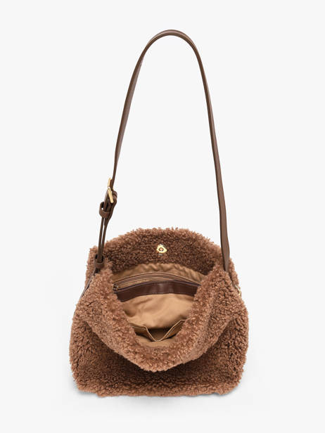 Sac Porté épaule Moumoute Lancaster Marron moumoute 89 vue secondaire 2