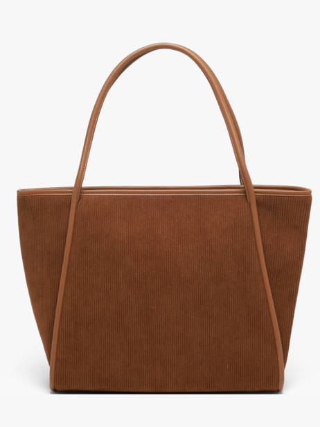 Shoppingtas Ld Bags Ribfluweel Laurent david Bruin ld bags 111 ander zicht 3