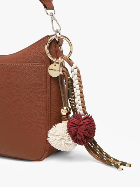 Bijoux De Sac Viamailbag Multicolore short charm POMPOM vue secondaire 1