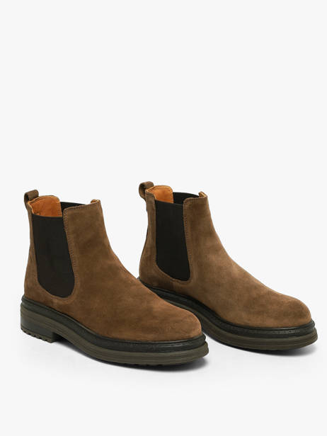 Chelsea Boots Uit Leder Aliwell Bruin women A225153 ander zicht 1