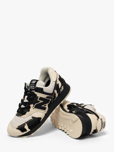 Sneakers Uit Leder New balance Zwart women W574PH ander zicht 2